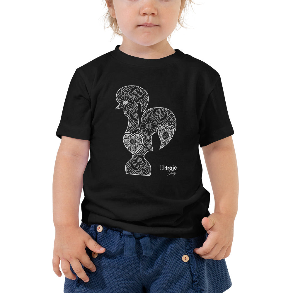 MINI T-SHIRT GALO DE BARCELOS - FILIGRANA BRANCA