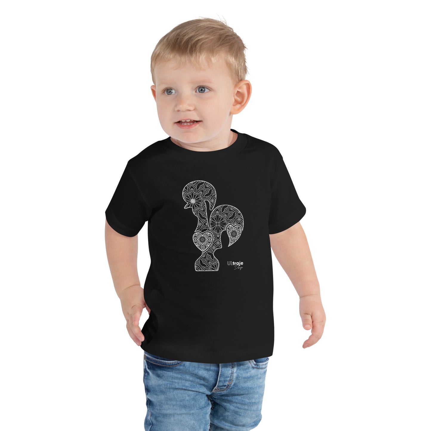 MINI T-SHIRT GALO DE BARCELOS - FILIGRANA BRANCA