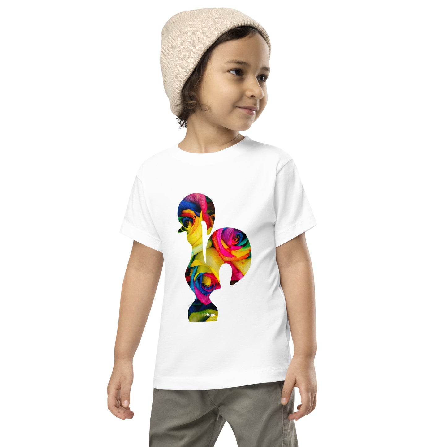 MINI T-SHIRT GALO DE BARCELOS - ROSAS