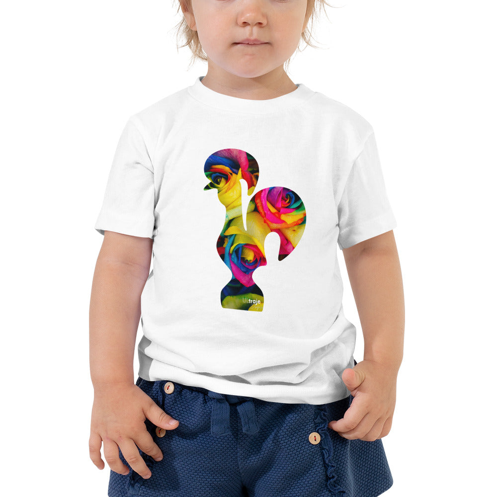 MINI T-SHIRT GALO DE BARCELOS - ROSAS