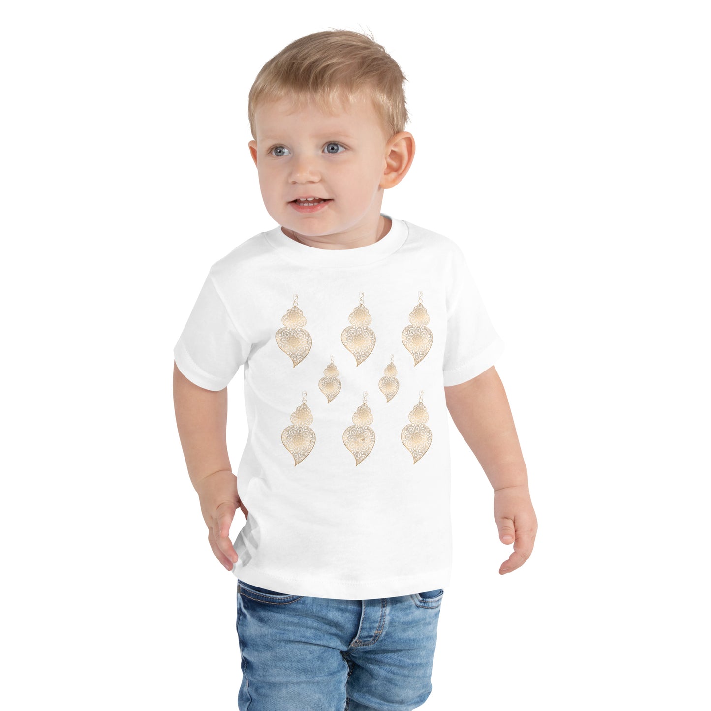 MINI T-SHIRT CORAÇÃO DE VIANA - FILIGRANA GOLD