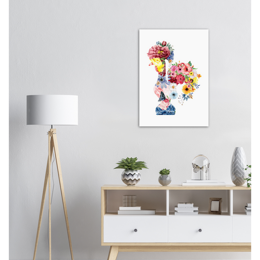 BARCELOS ROOSTER POSTER IN FLOWER - GARDEN 