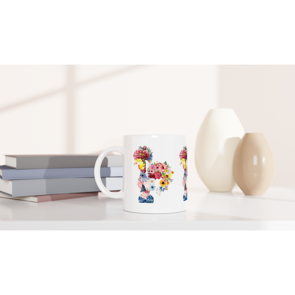 CANECA GALO DE BARCELOS EM FLOR - JARDIM