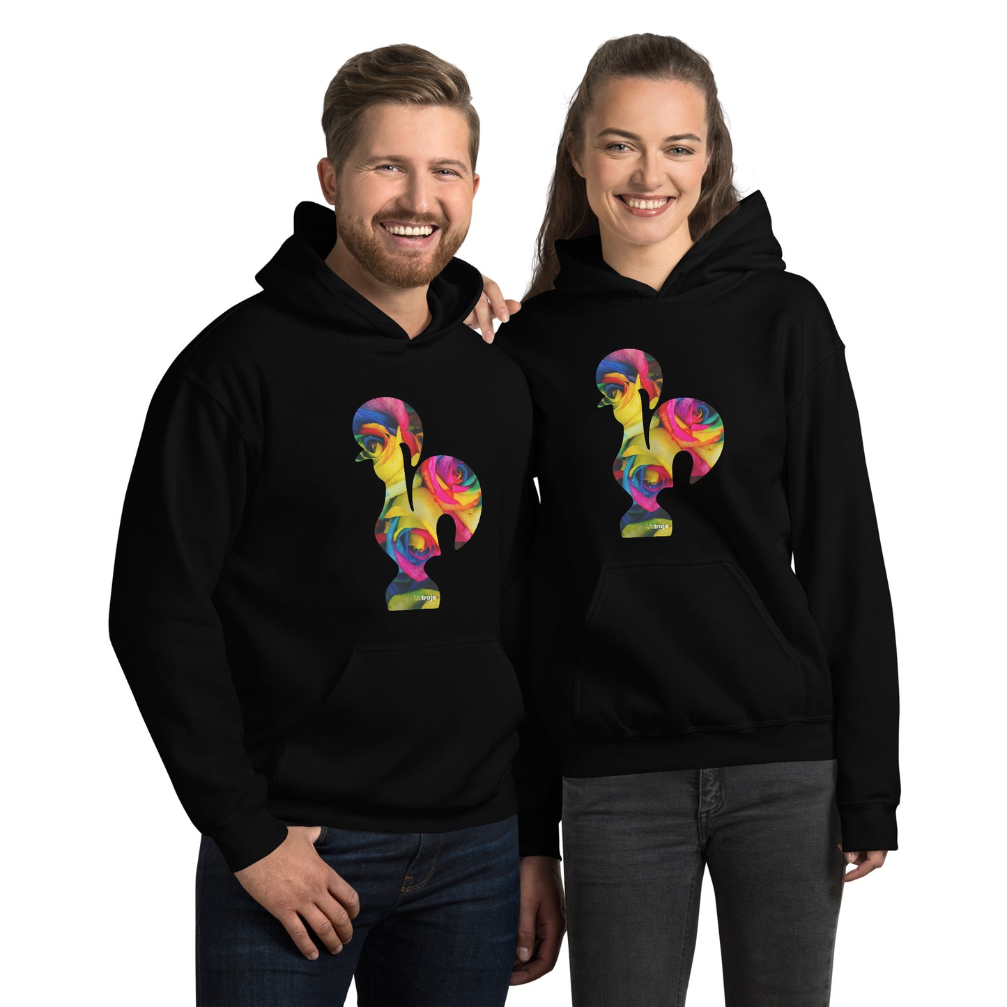 HOODIE GALO DE BARCELOS - ROSAS