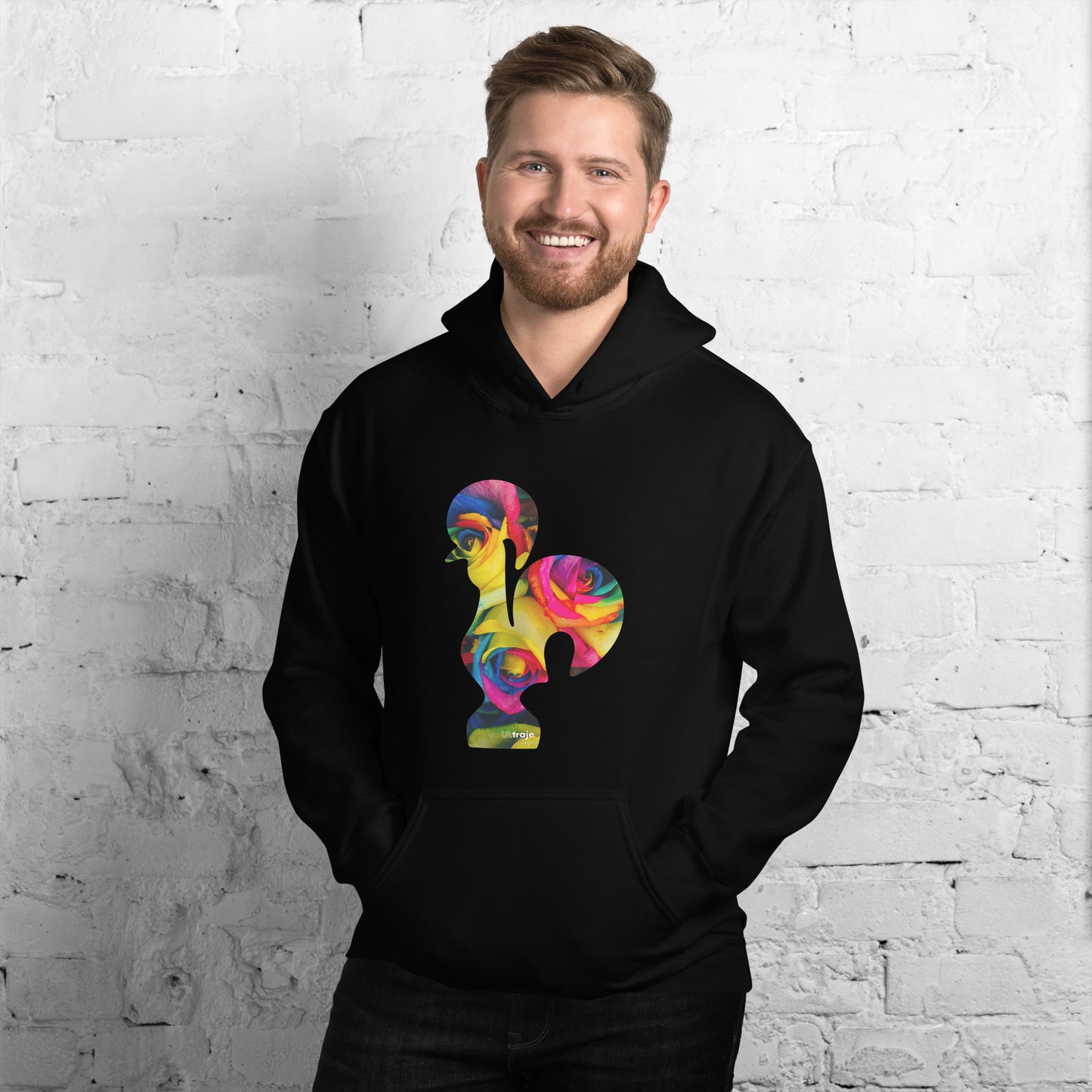 HOODIE GALO DE BARCELOS - ROSAS