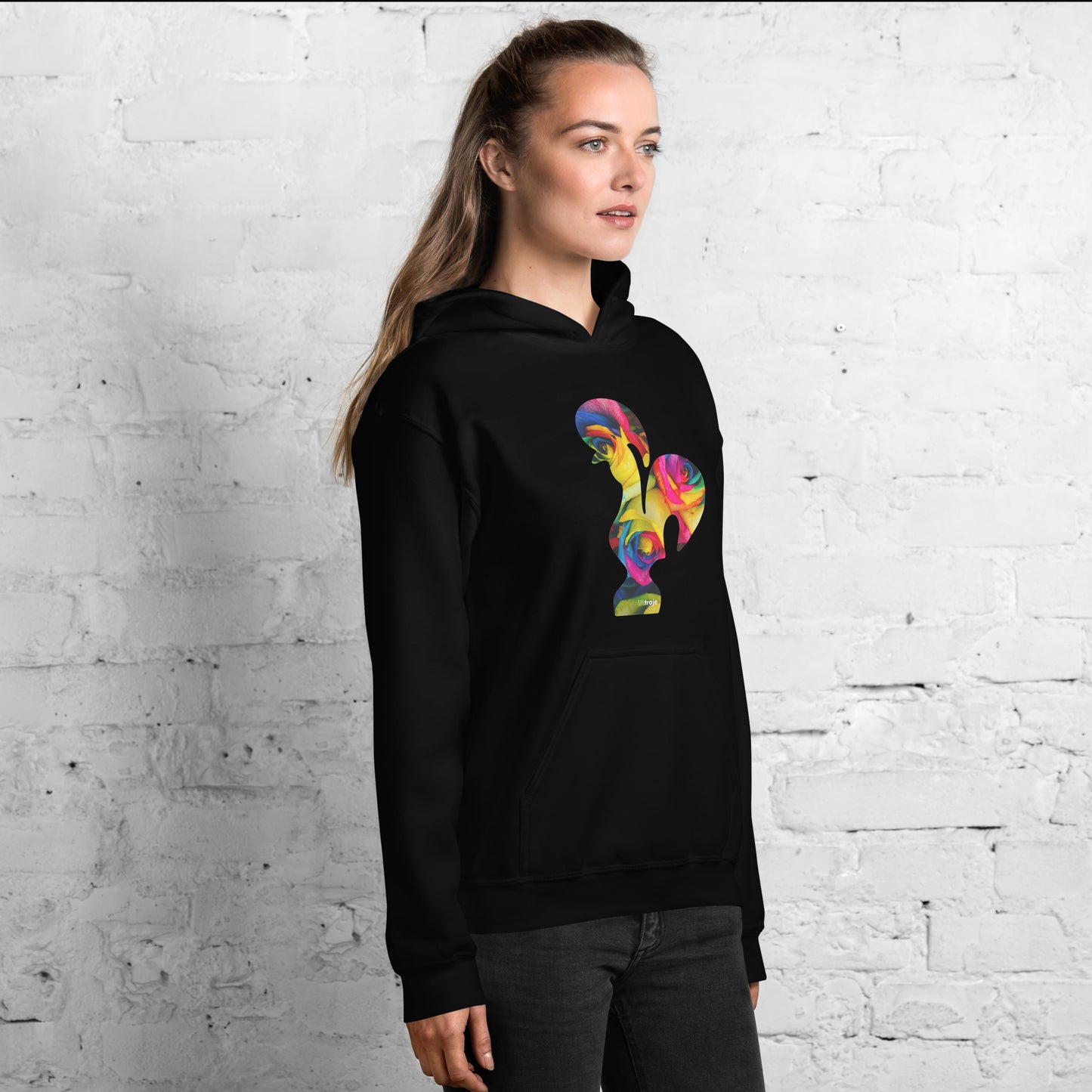 HOODIE GALO DE BARCELOS - ROSAS