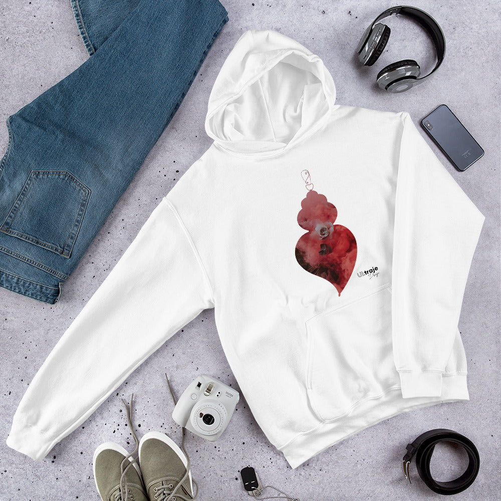 HOODIE HEART OF VIANA - MIST