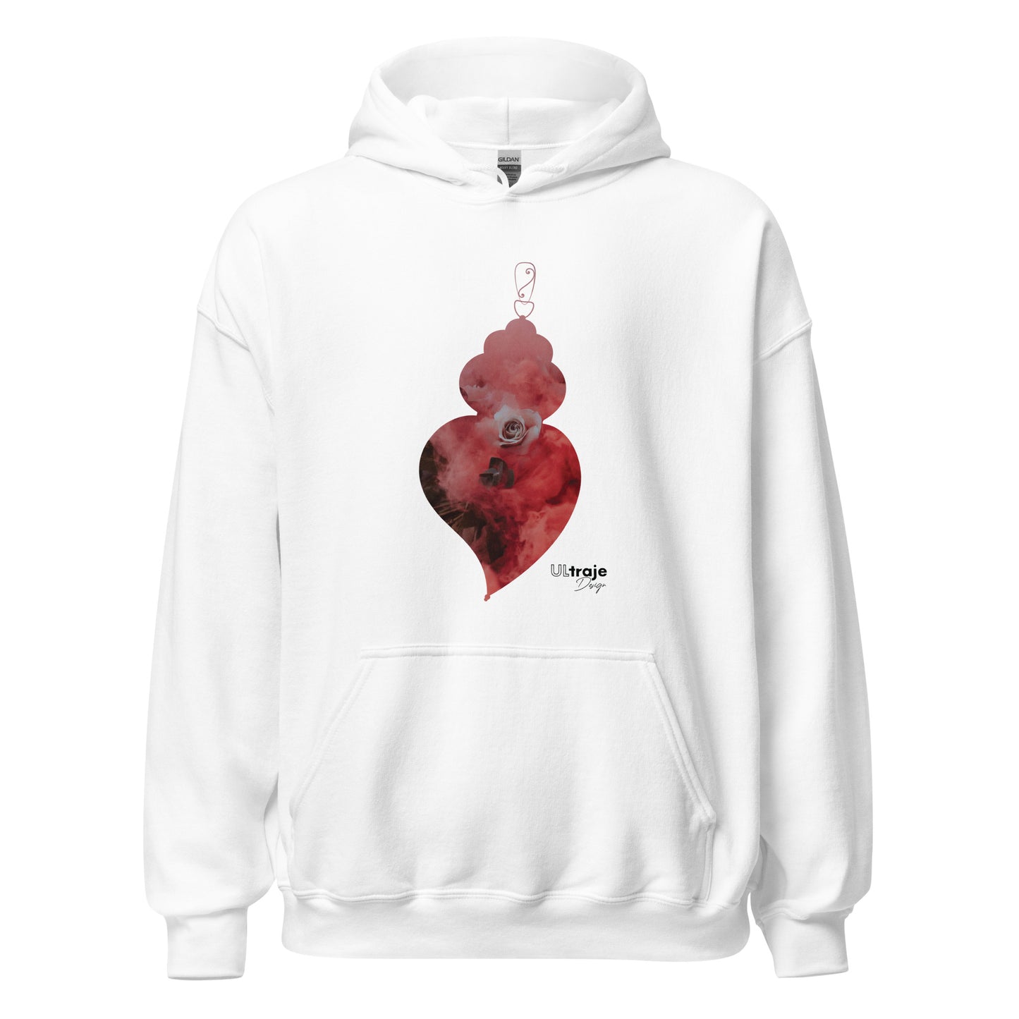 HOODIE HEART OF VIANA - MIST