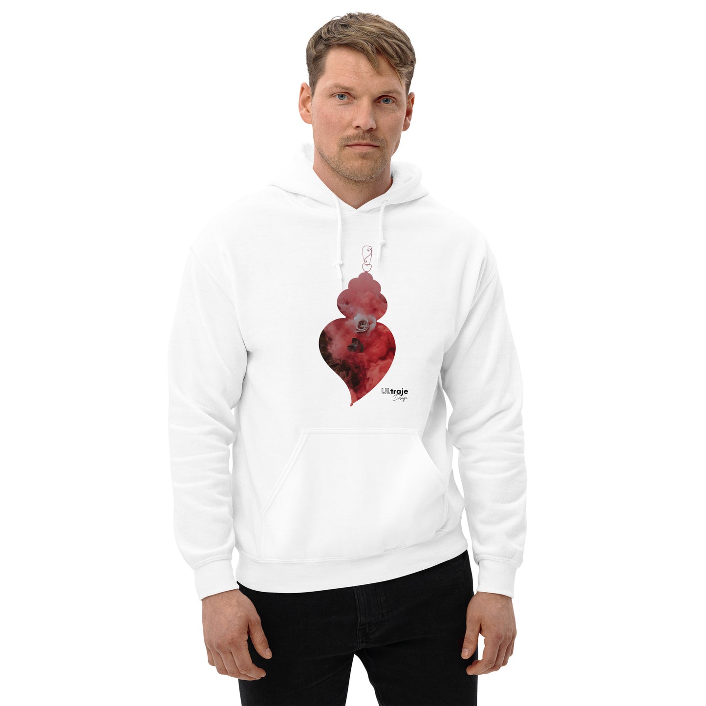 HOODIE HEART OF VIANA - MIST