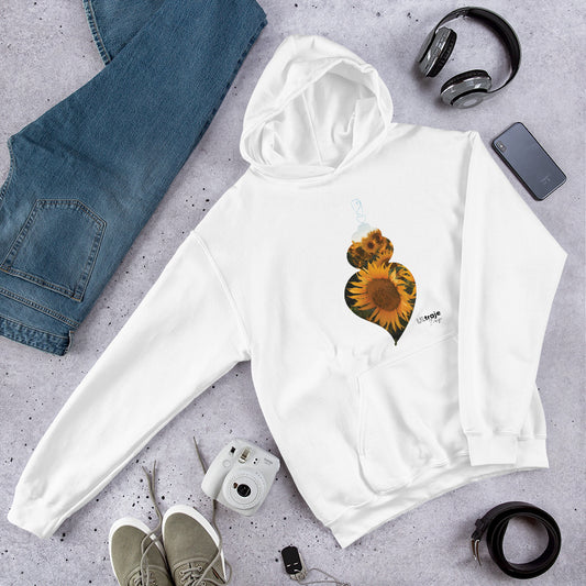 HOODIE HEART OF VIANA - SUNFLOWERS