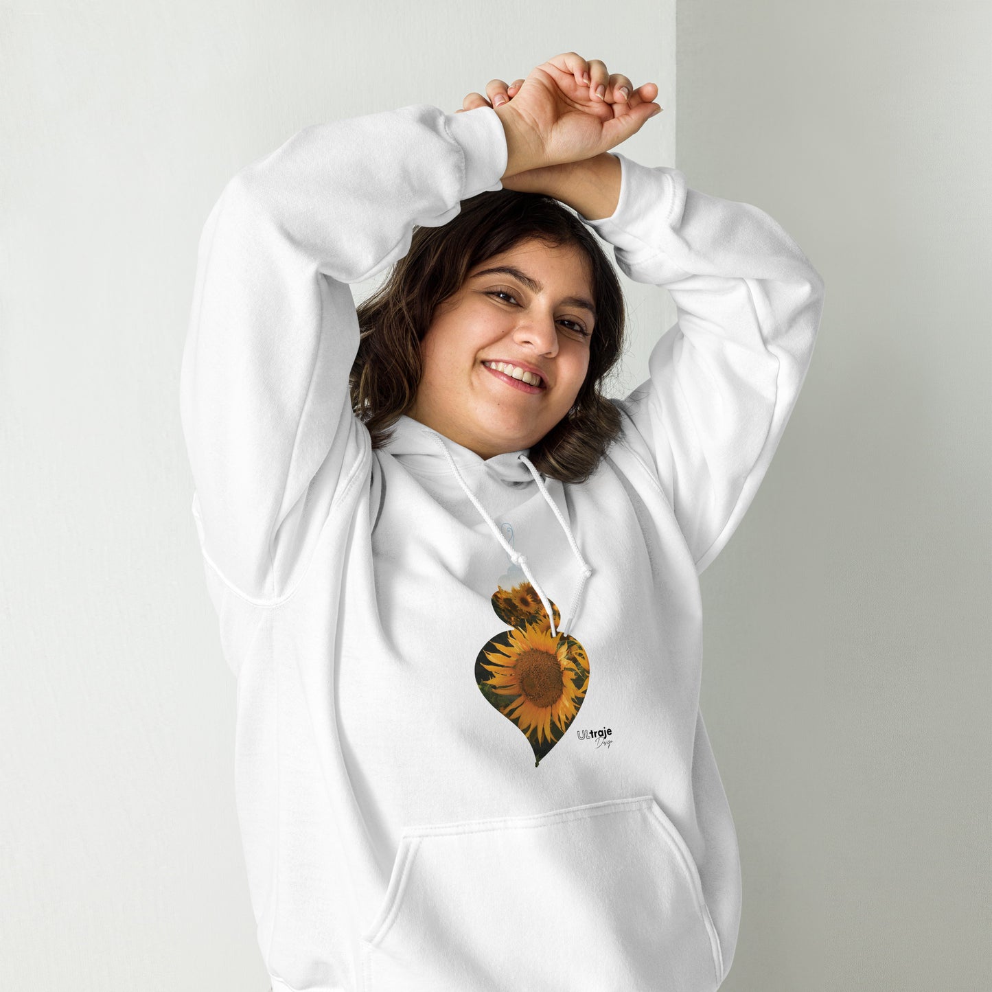 HOODIE HEART OF VIANA - SUNFLOWERS