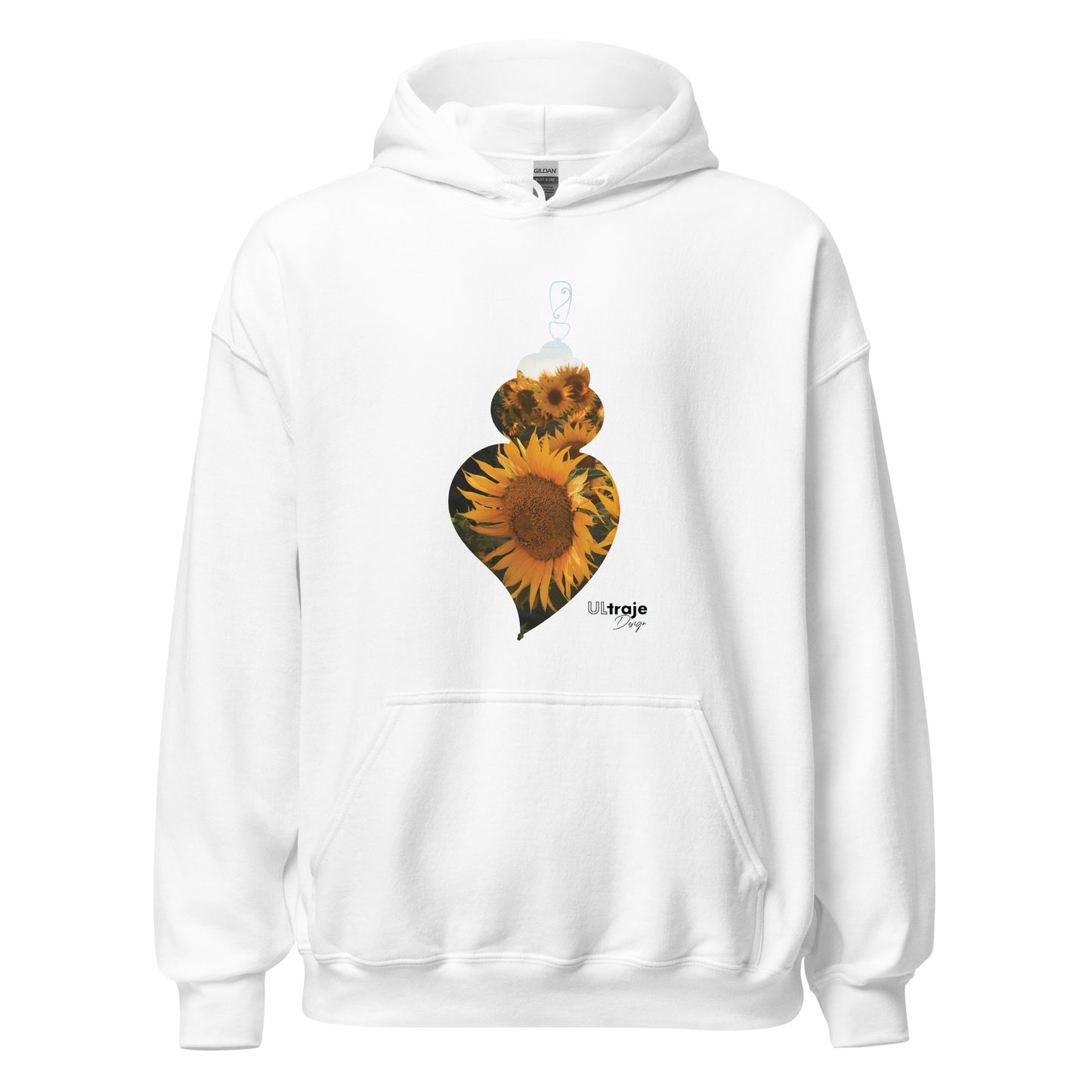 HOODIE HEART OF VIANA - SUNFLOWERS