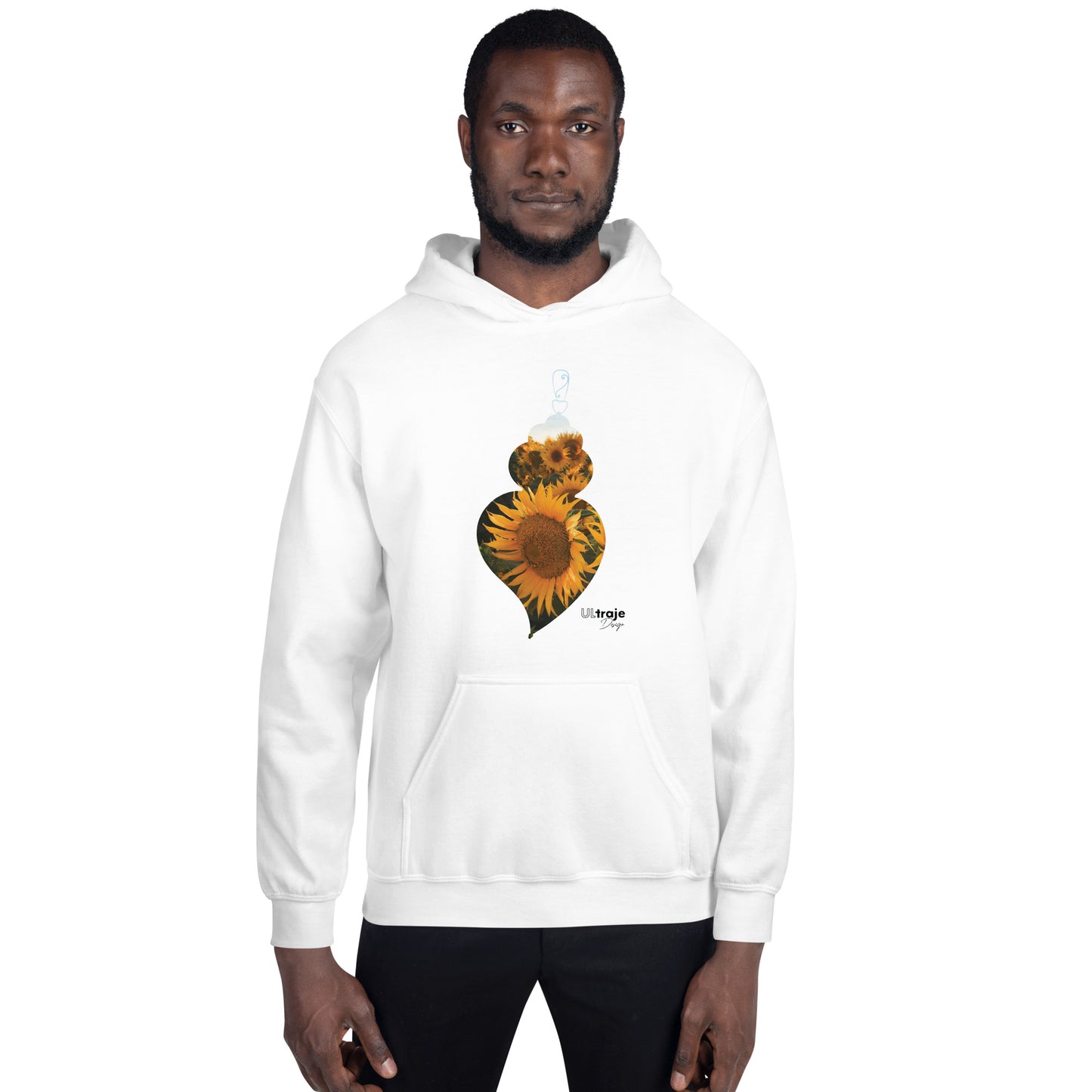 HOODIE HEART OF VIANA - SUNFLOWERS