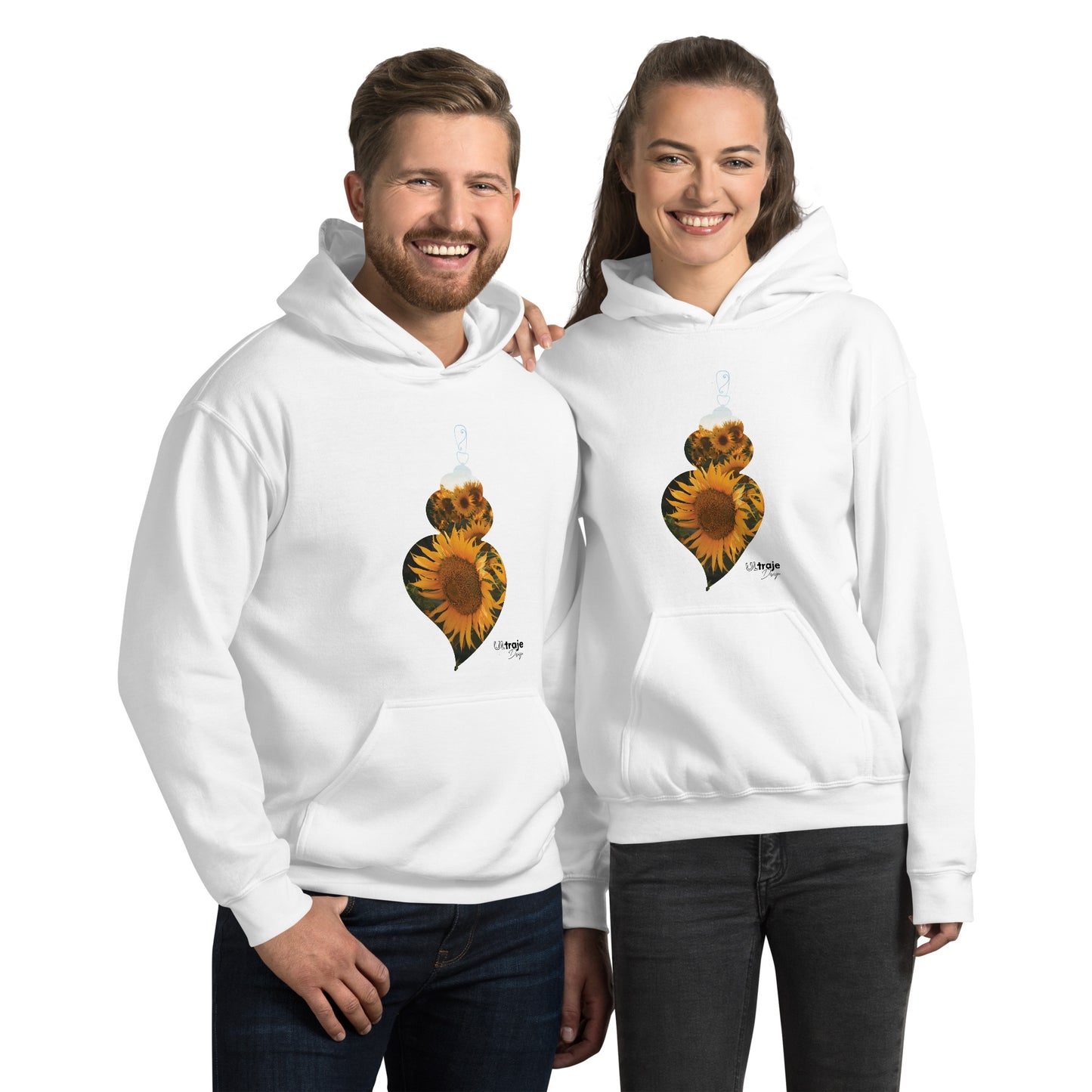 HOODIE HEART OF VIANA - SUNFLOWERS