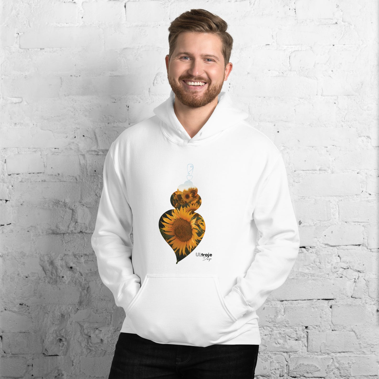 HOODIE HEART OF VIANA - SUNFLOWERS