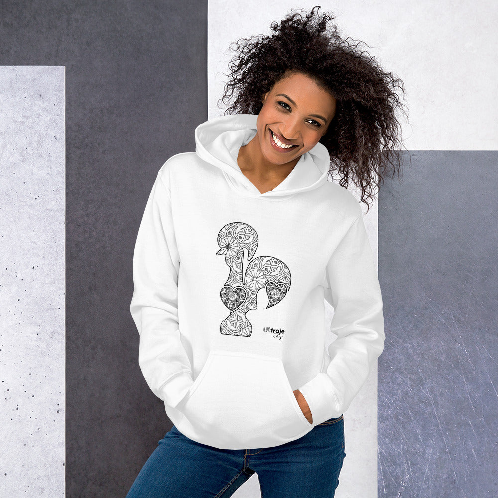 HOODIE GALO DE BARCELOS - FILIGRANA PRETA