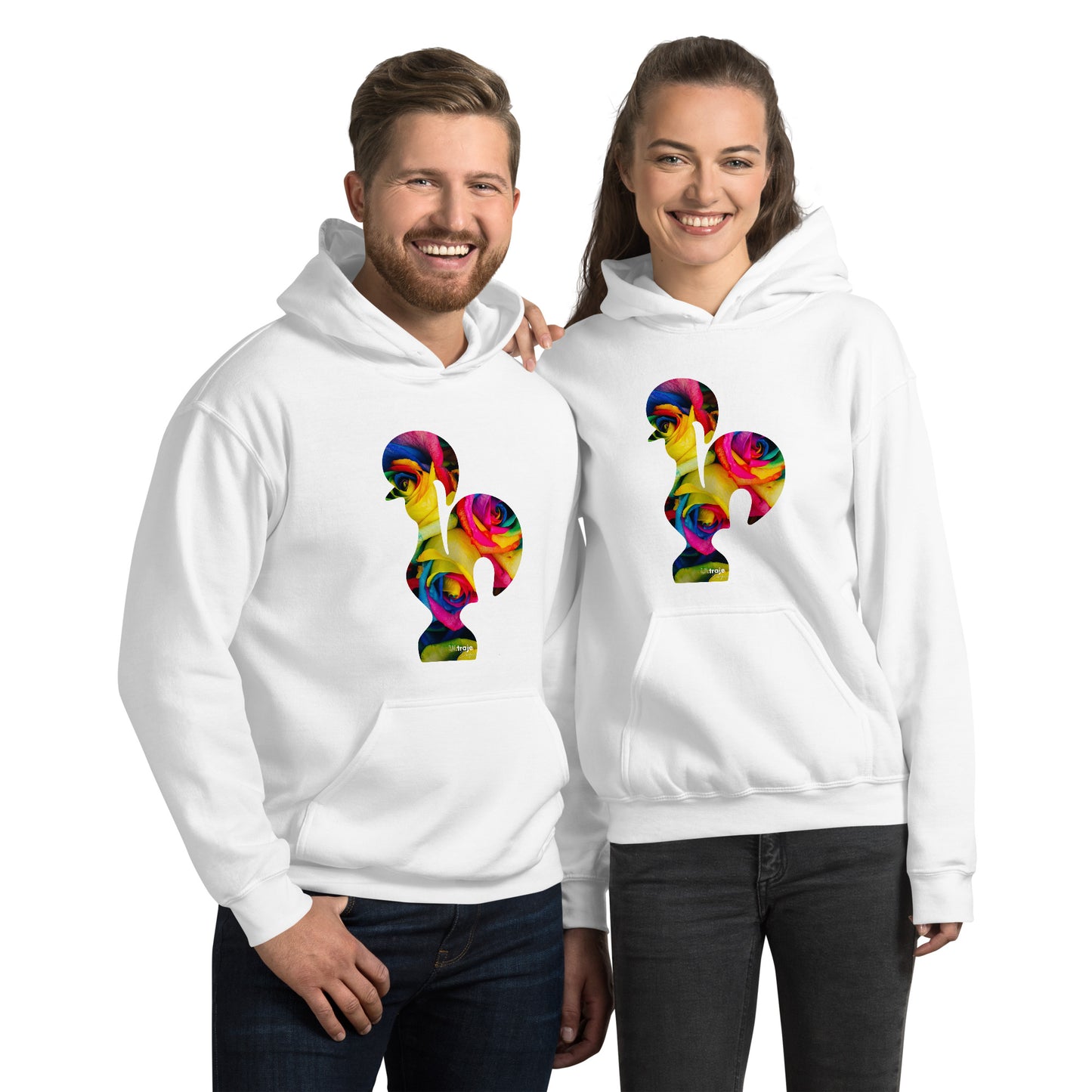 HOODIE GALO DE BARCELOS - ROSAS