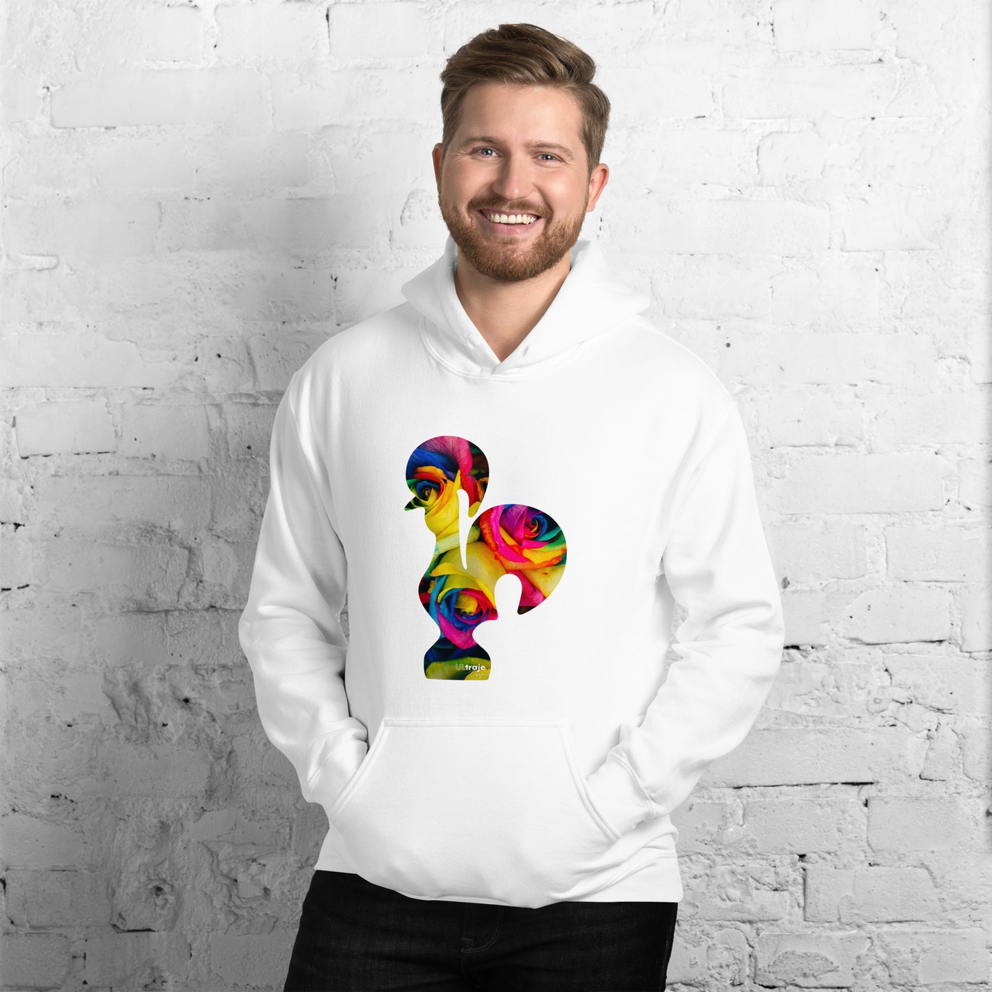 HOODIE GALO DE BARCELOS - ROSAS