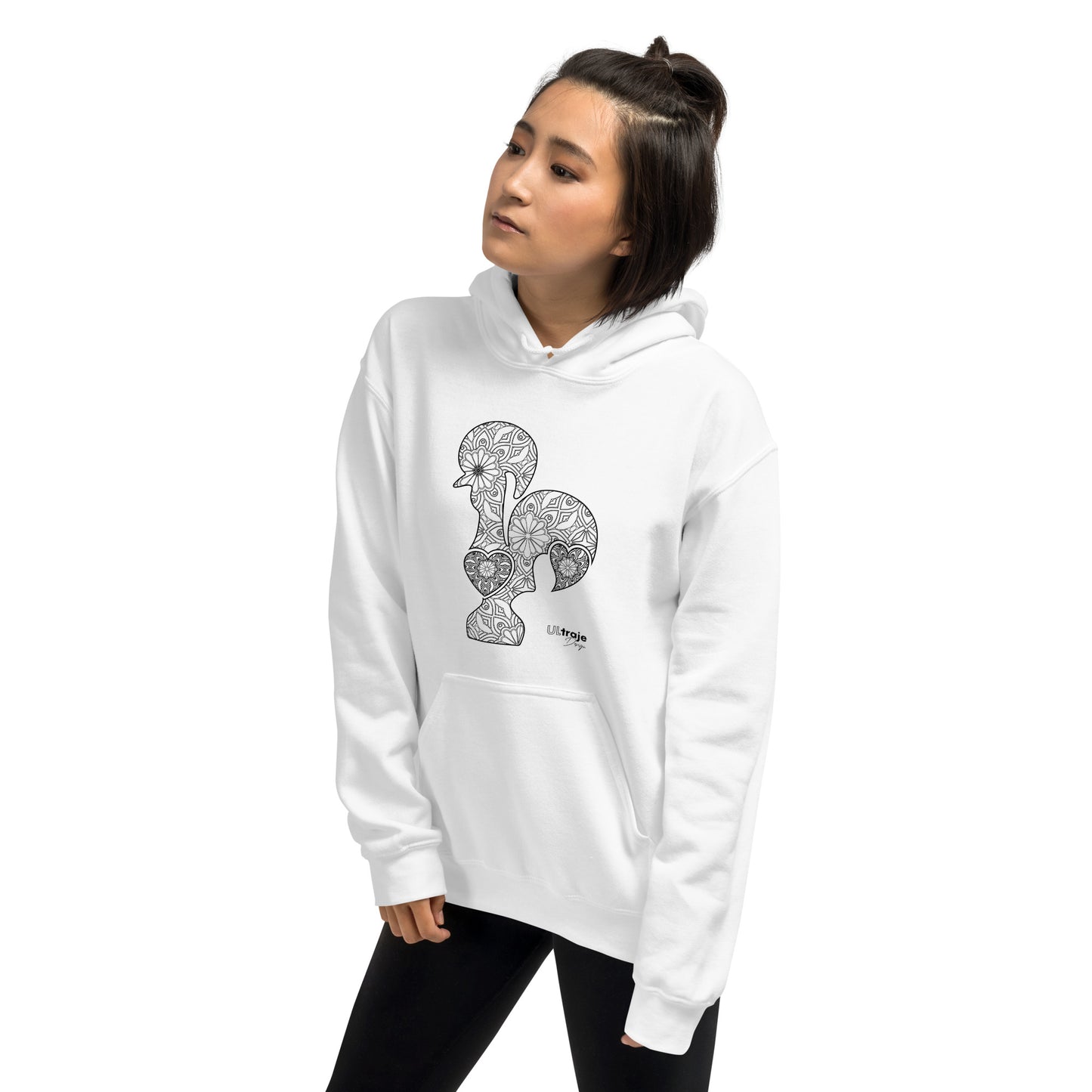 HOODIE GALO DE BARCELOS - FILIGRANA PRETA