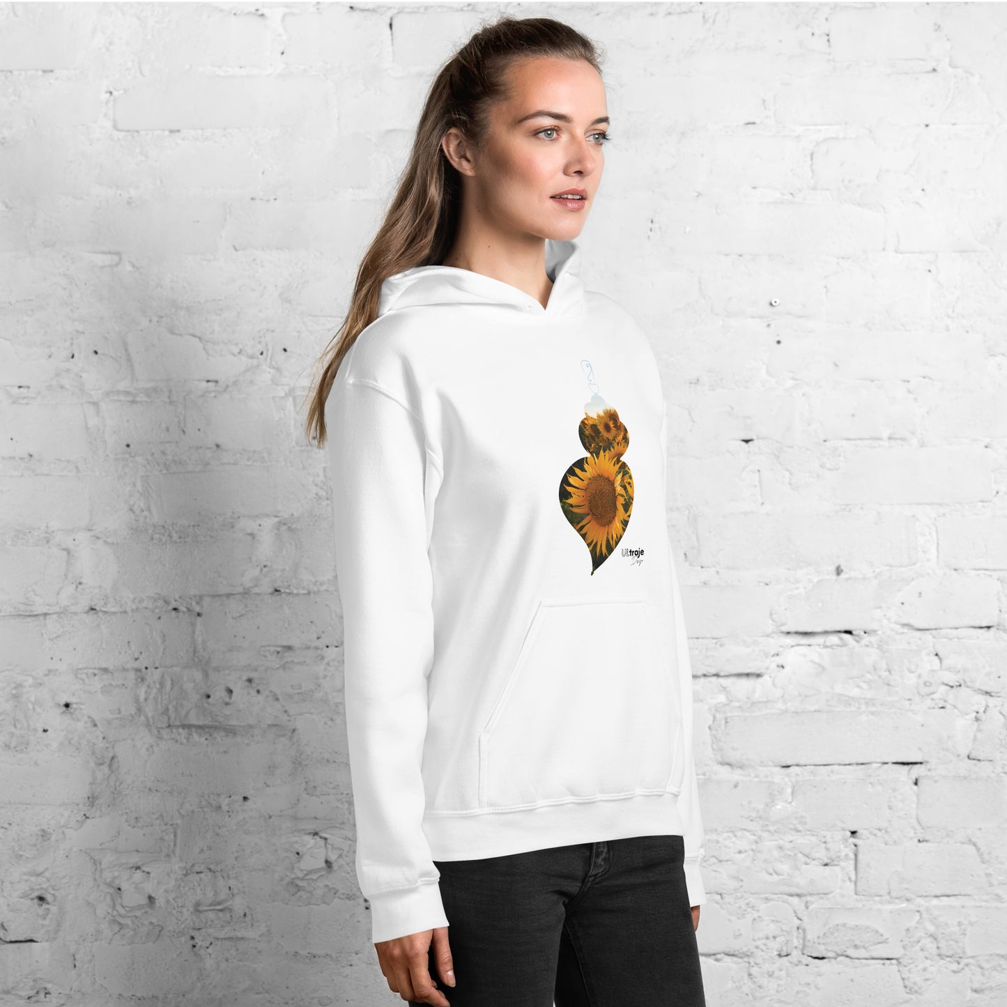 HOODIE HEART OF VIANA - SUNFLOWERS