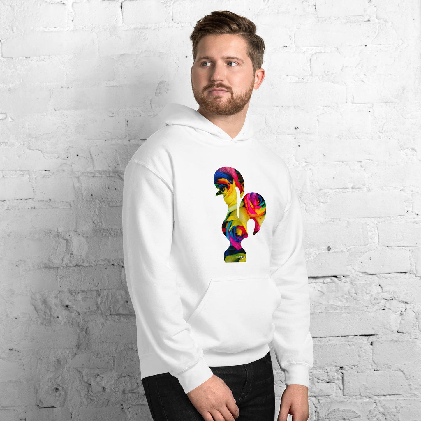 HOODIE GALO DE BARCELOS - ROSAS