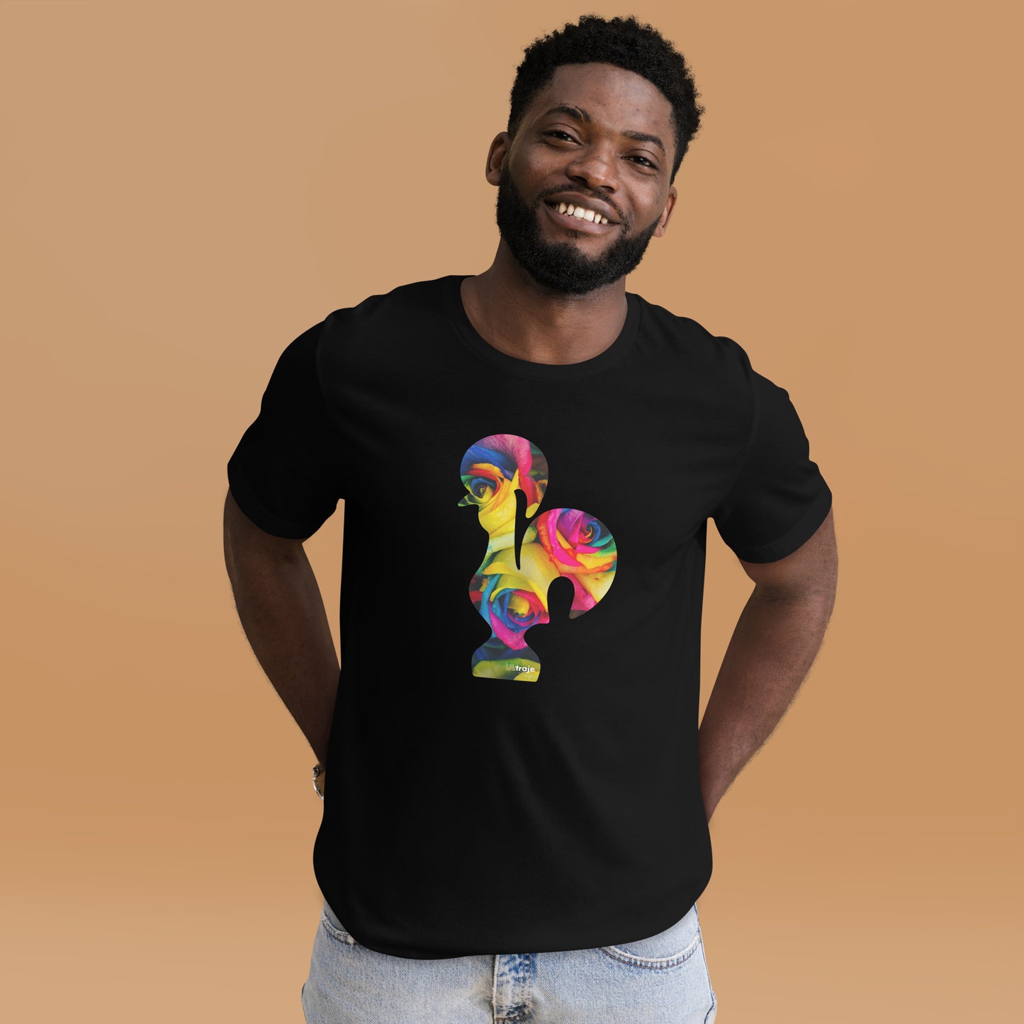 T-SHIRT UNISEXO GALO DE BARCELOS - ROSAS