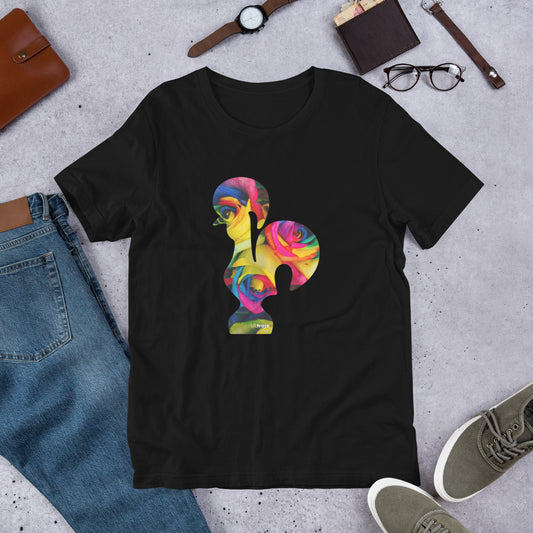 T-SHIRT UNISEXO GALO DE BARCELOS - ROSAS