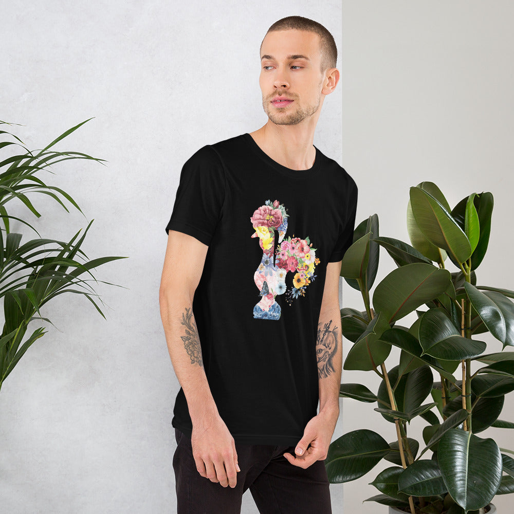 T-SHIRT UNISEXO GALO DE BARCELOS - FLORES