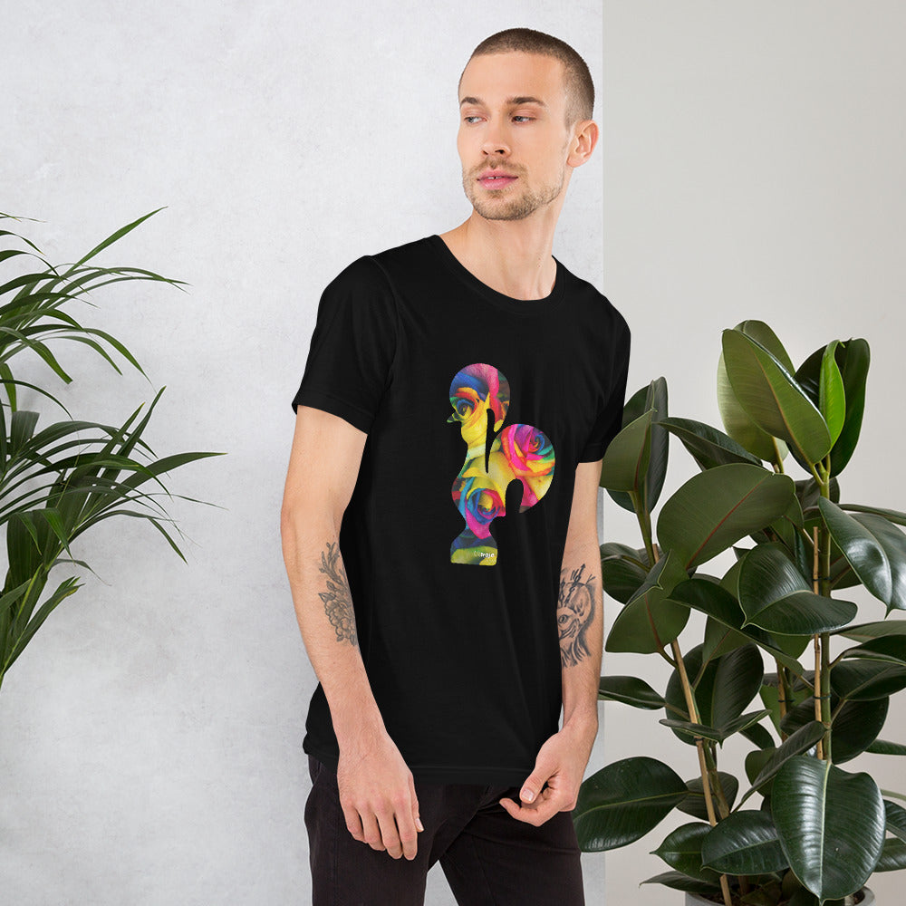 T-SHIRT UNISEXO GALO DE BARCELOS - ROSAS