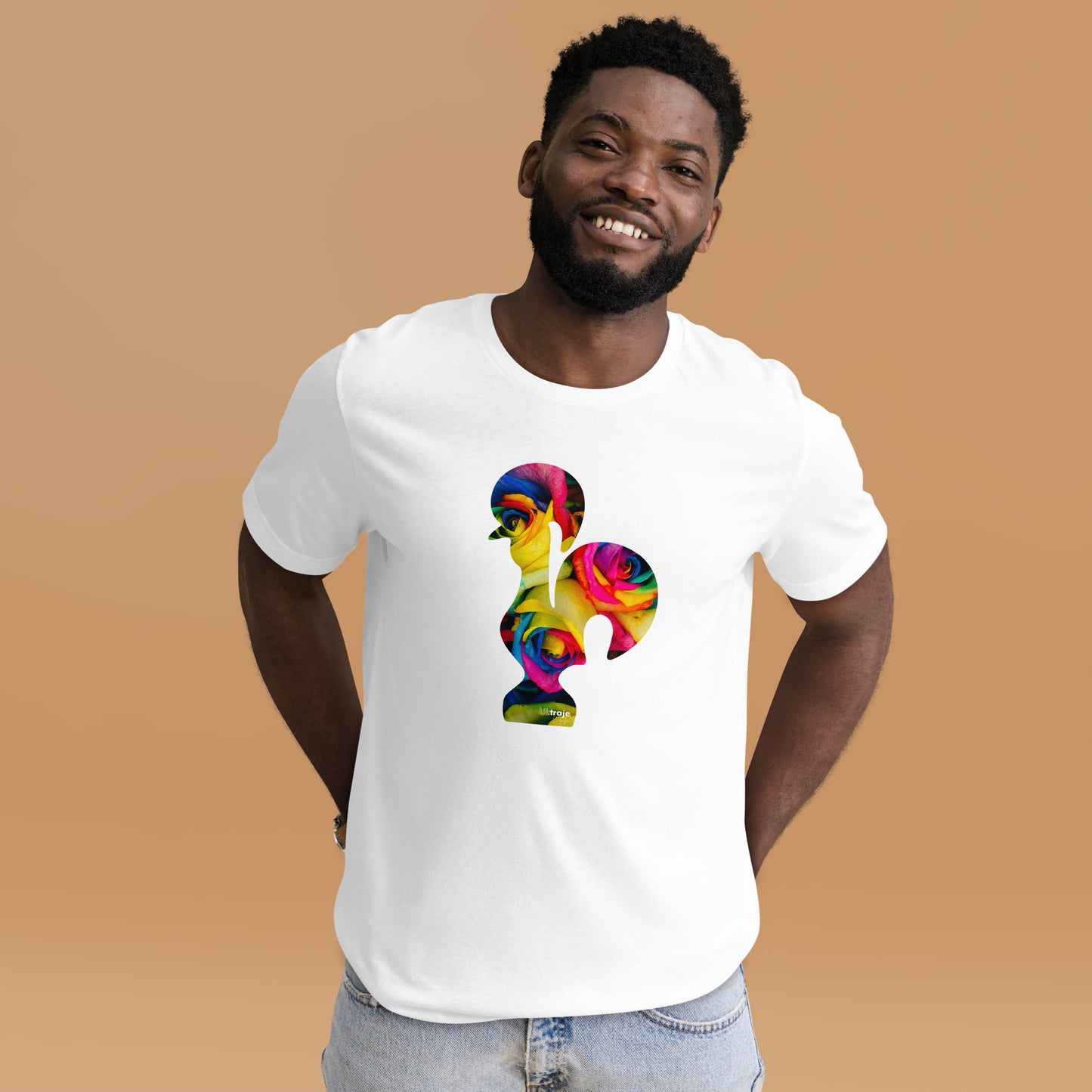 T-SHIRT UNISEXO GALO DE BARCELOS - ROSAS