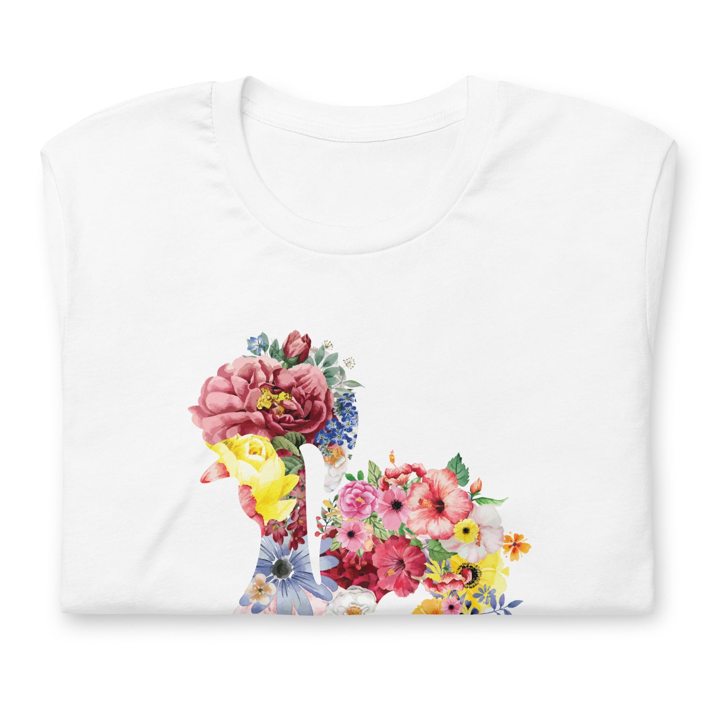 T-SHIRT UNISEXO GALO DE BARCELOS - FLORES