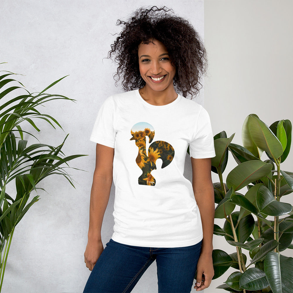 T-SHIRT UNISEXO GALO DE BARCELOS - SUNFLOWERS