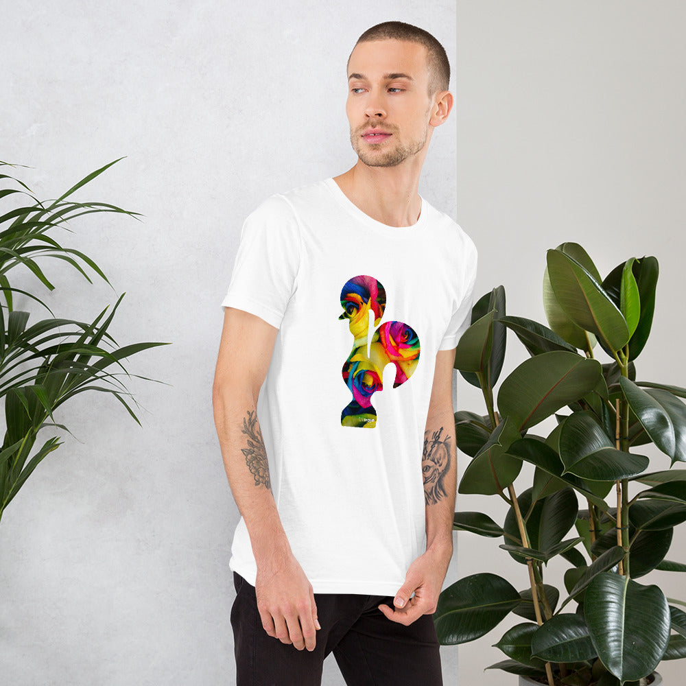 T-SHIRT UNISEXO GALO DE BARCELOS - ROSAS