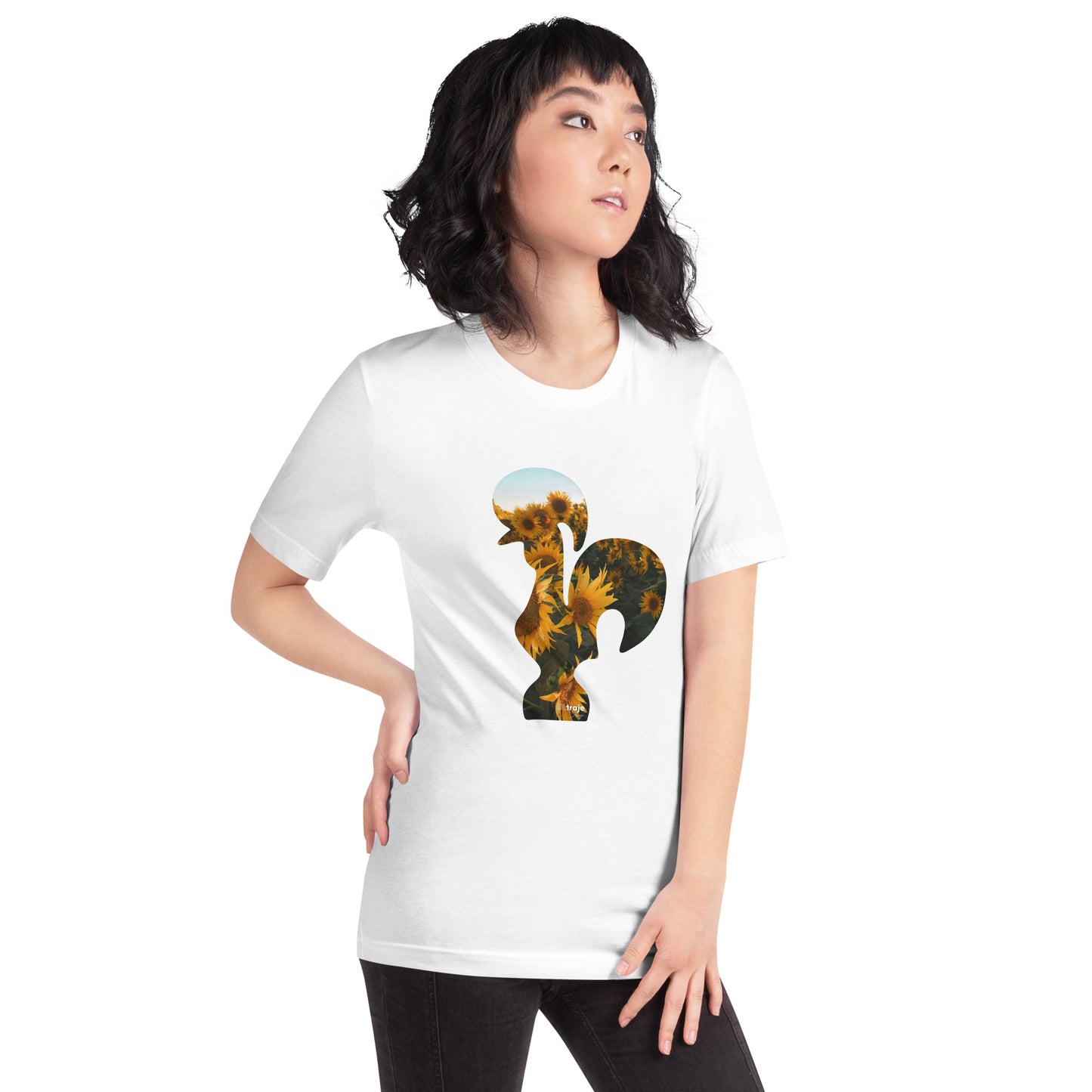 T-SHIRT UNISEXO GALO DE BARCELOS - SUNFLOWERS