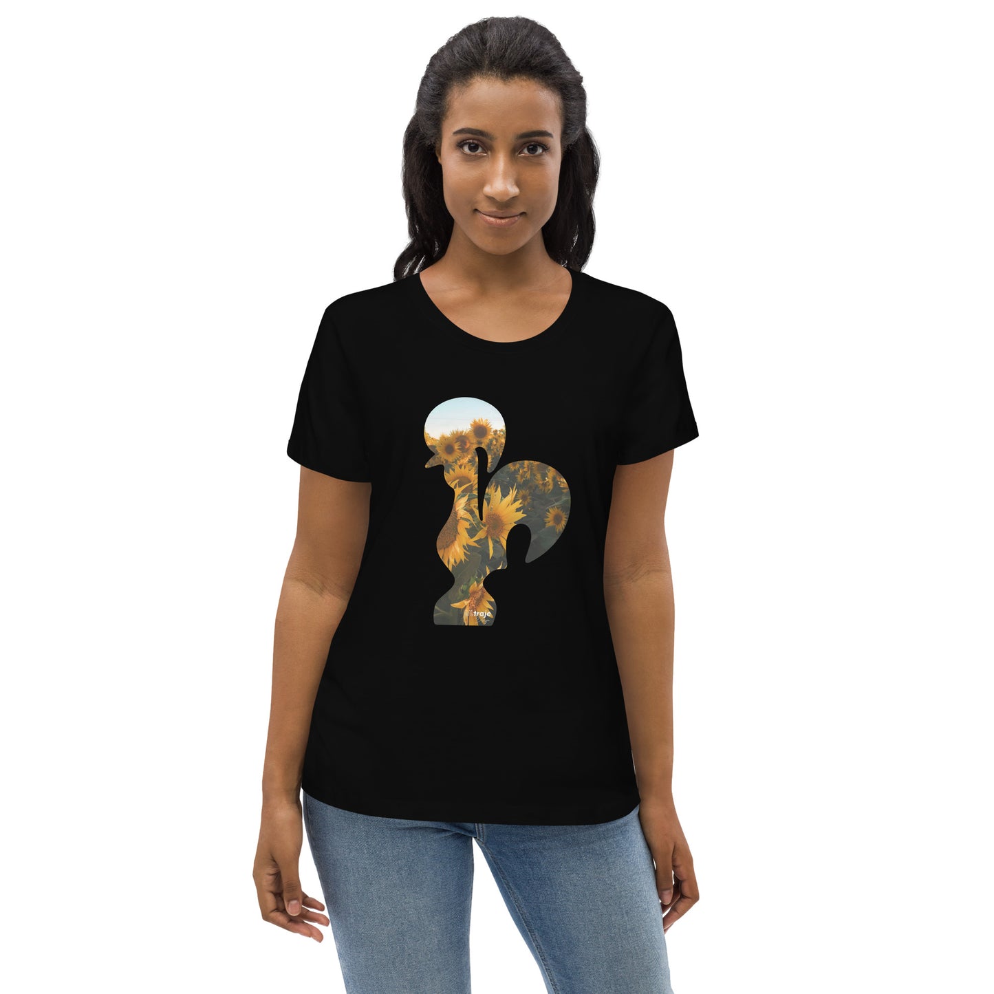 T-SHIRT FEMININA GALO DE BARCELOS - SUNFLOWERS