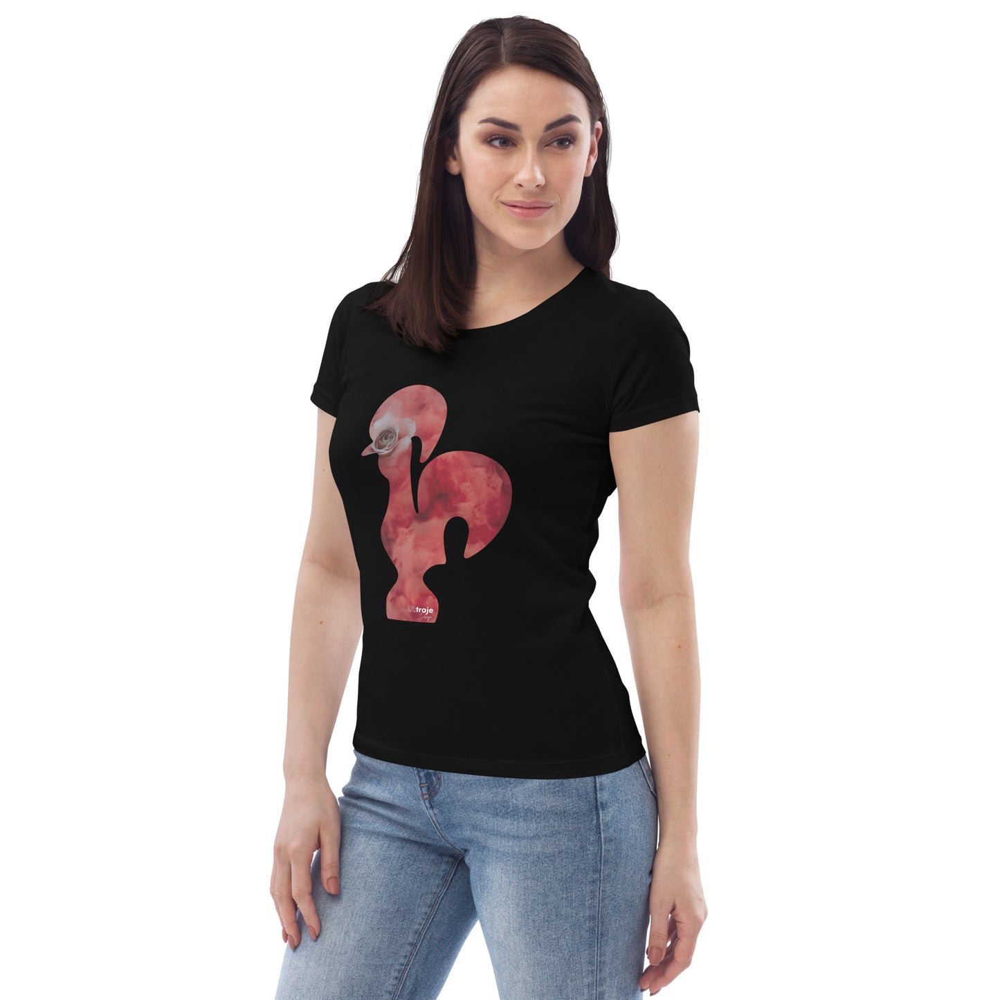 T-SHIRT FEMININA GALO DE BARCELOS - MIST