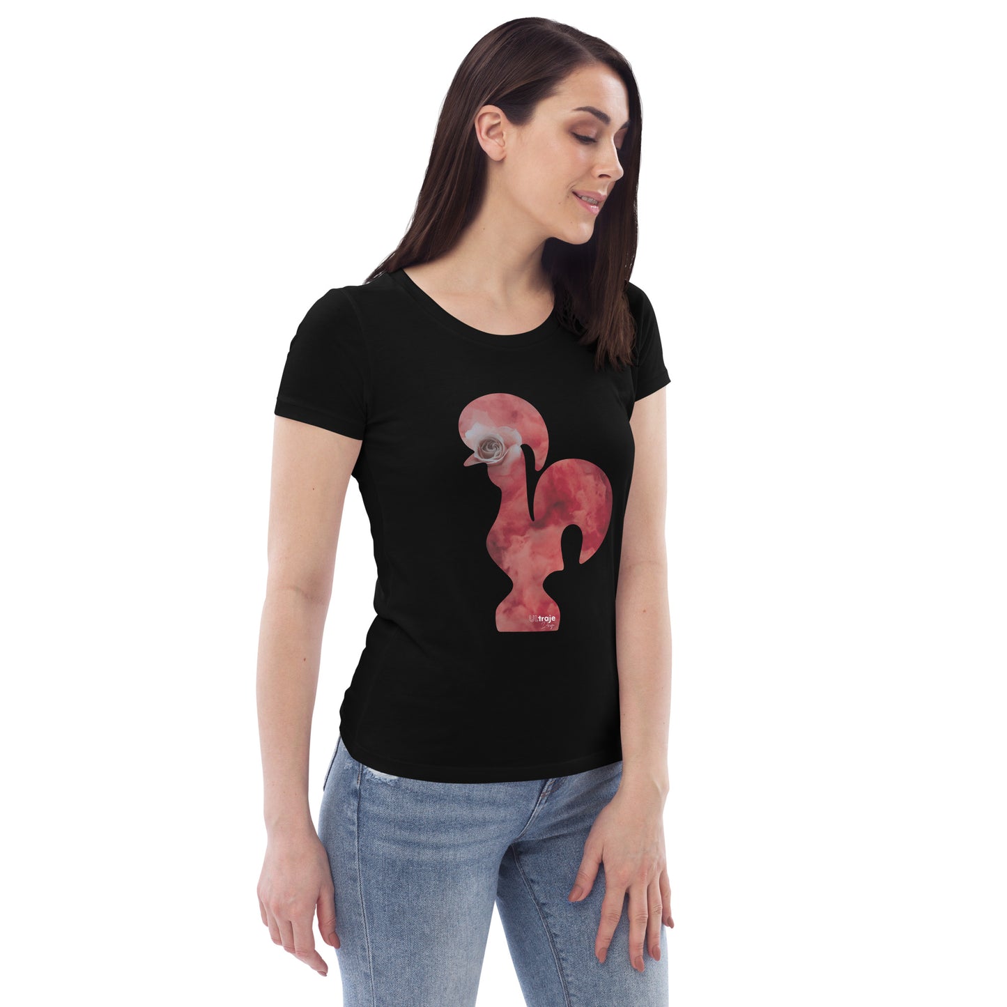 T-SHIRT FEMININA GALO DE BARCELOS - MIST