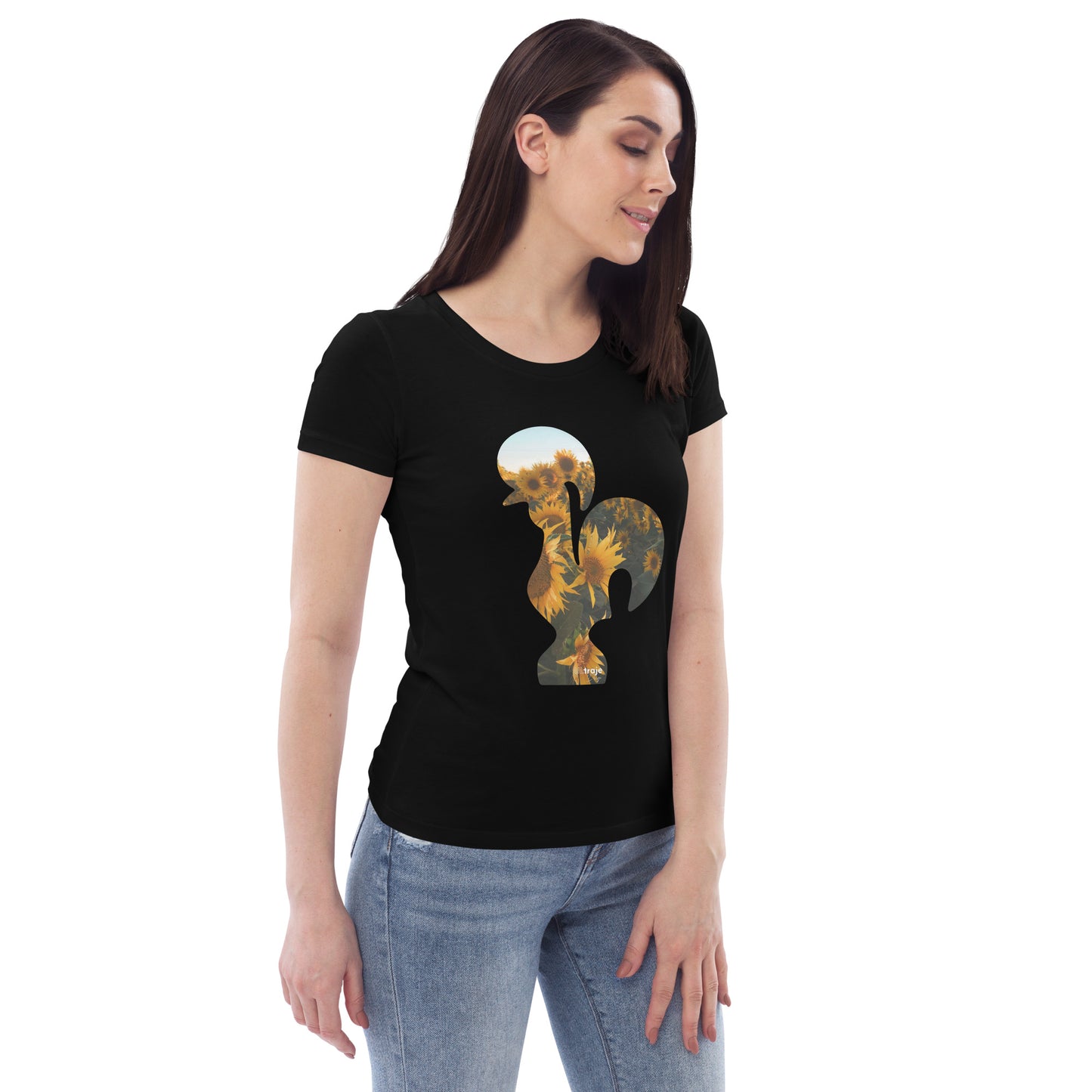 T-SHIRT FEMININA GALO DE BARCELOS - SUNFLOWERS