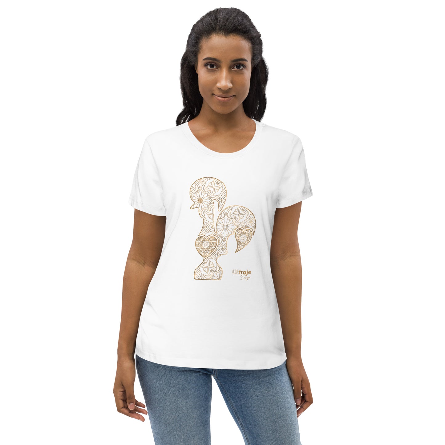 T-SHIRT FEMININA GALO DE BARCELOS - FILIGRANA