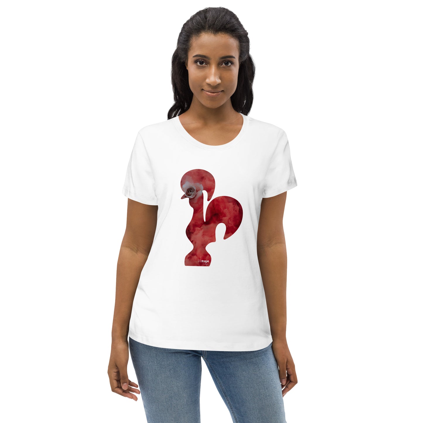 T-SHIRT FEMININA GALO DE BARCELOS - MIST