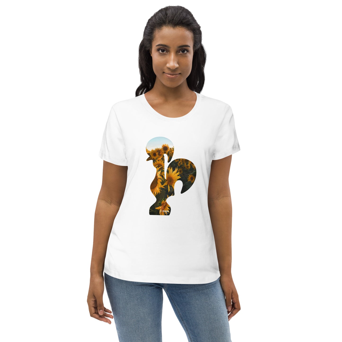 T-SHIRT FEMININA GALO DE BARCELOS - SUNFLOWERS