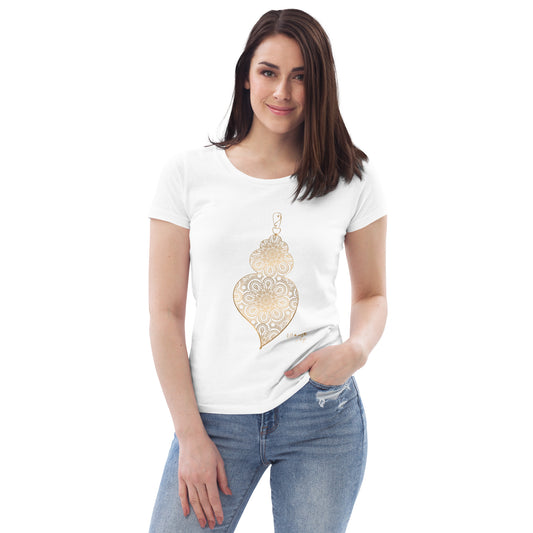 T-SHIRT FEMININA CORAÇÃO DE VIANA - FILIGRANA