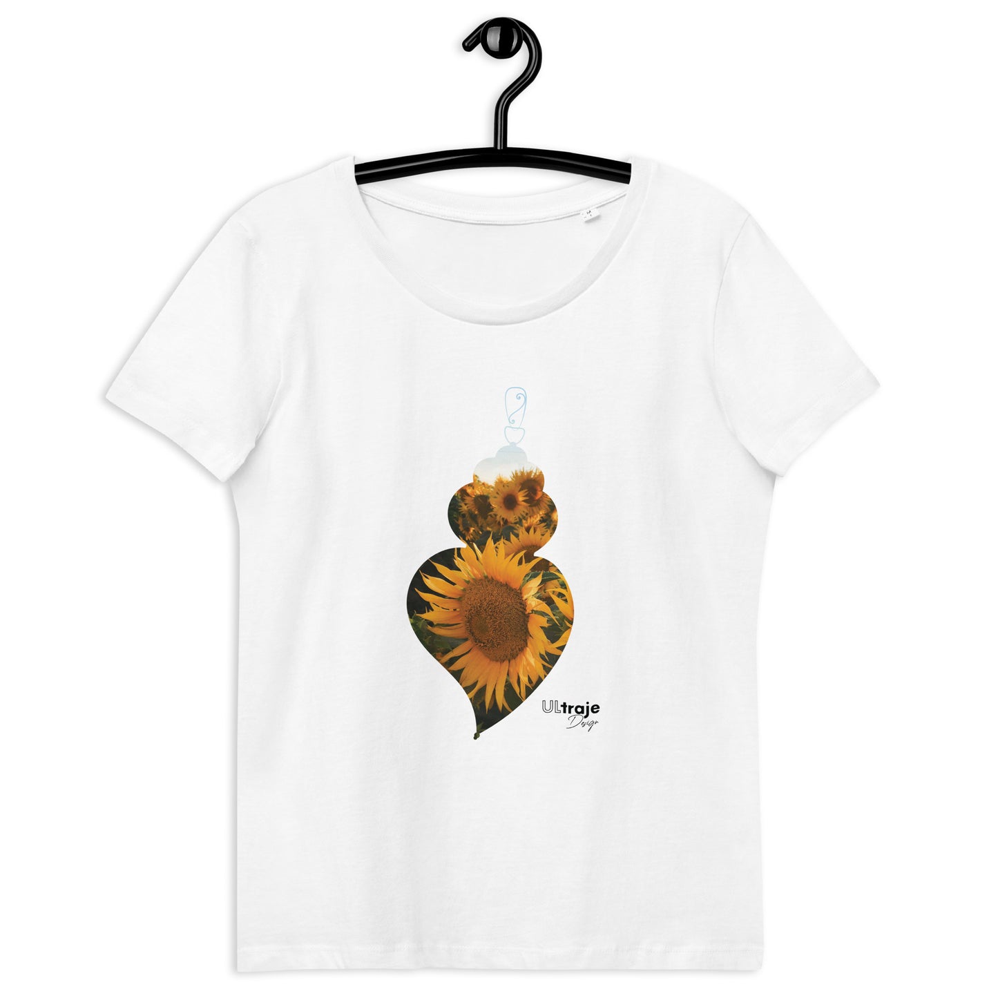 T-SHIRT FEMININA CORAÇÃO DE VIANA - SUNFLOWERS