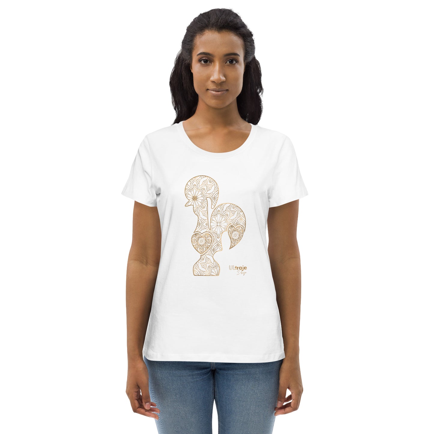 T-SHIRT FEMININA GALO DE BARCELOS - FILIGRANA