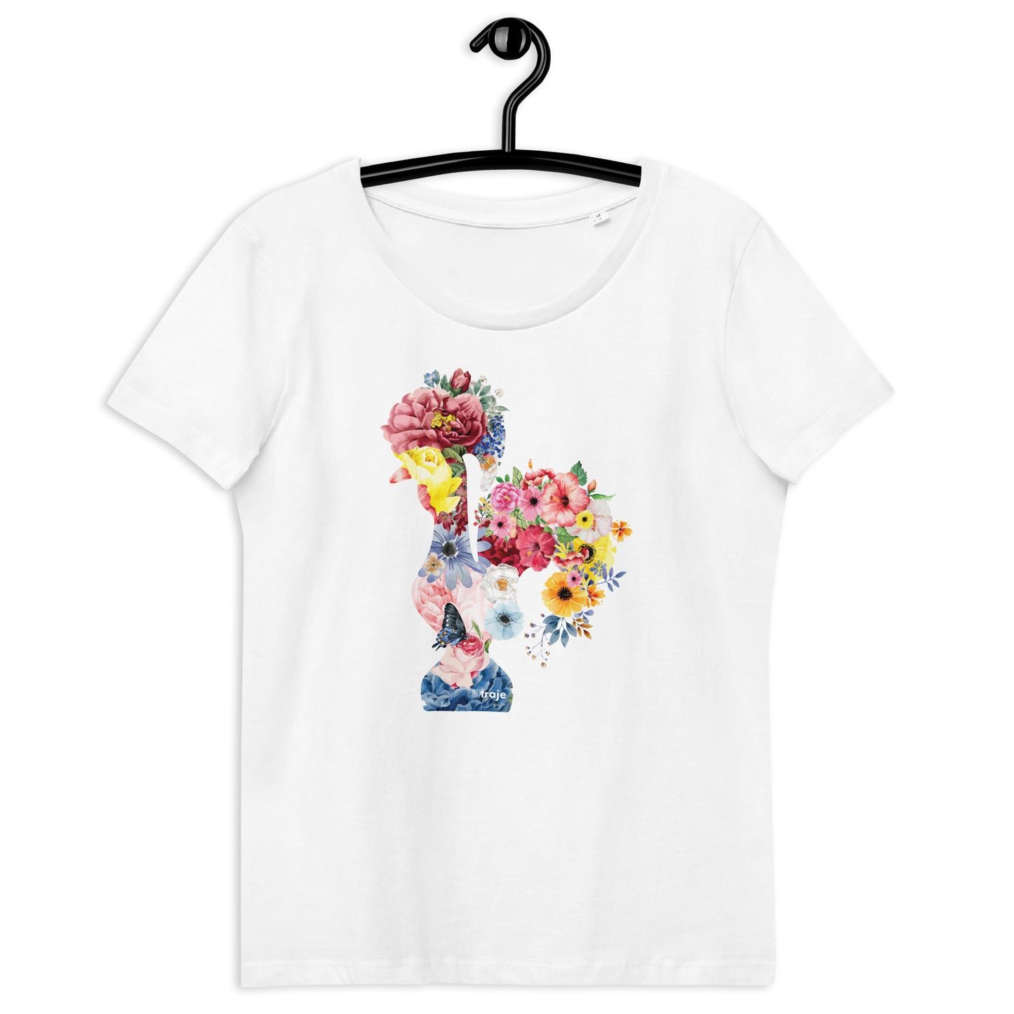 T-SHIRT FEMININA GALO DE BARCELOS - FLORES