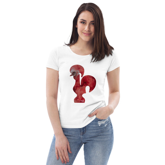 T-SHIRT FEMININA GALO DE BARCELOS - MIST