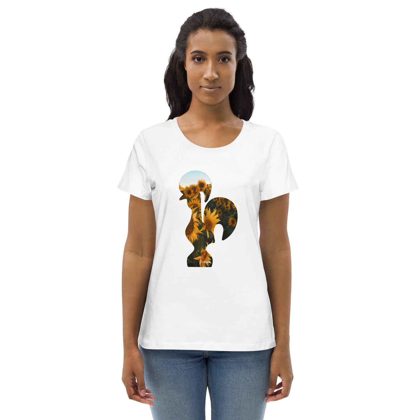 T-SHIRT FEMININA GALO DE BARCELOS - SUNFLOWERS