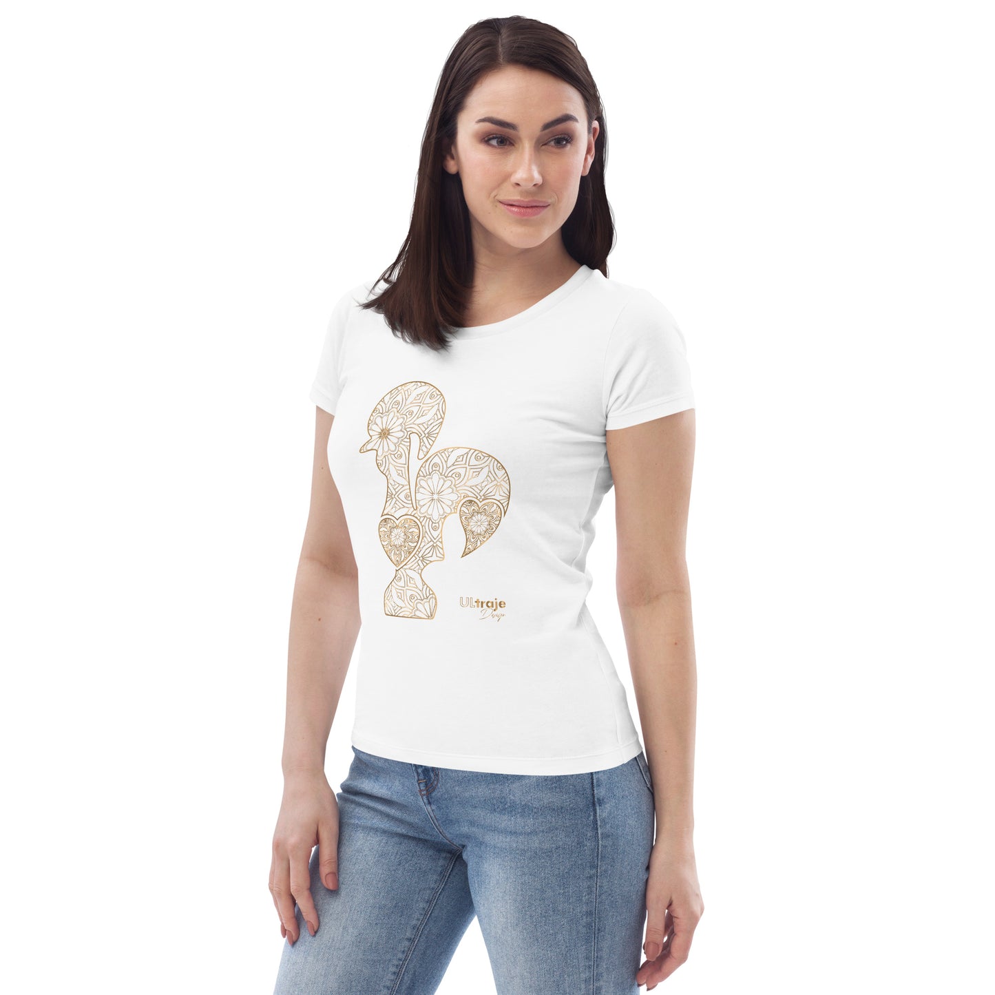 T-SHIRT FEMININA GALO DE BARCELOS - FILIGRANA