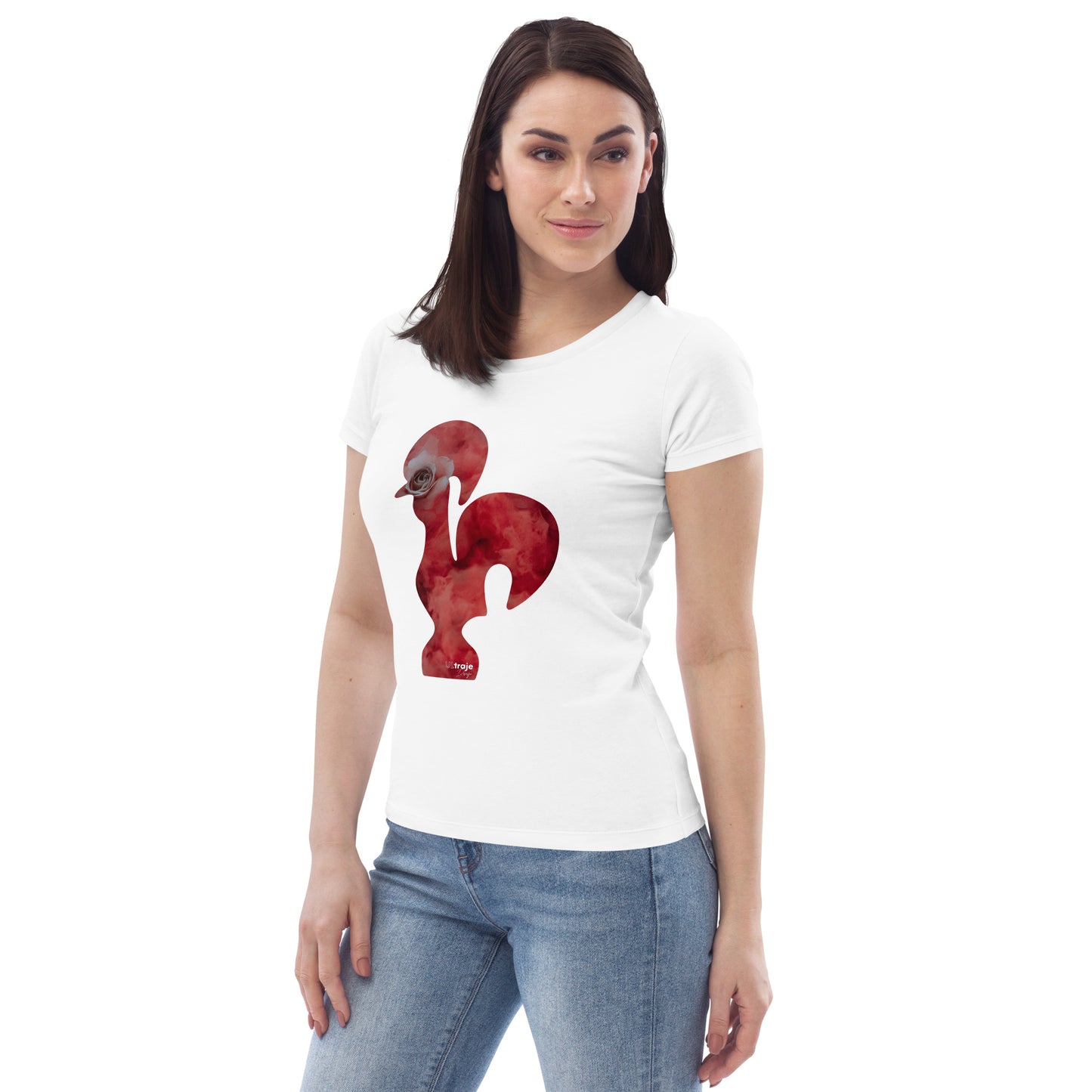 T-SHIRT FEMININA GALO DE BARCELOS - MIST