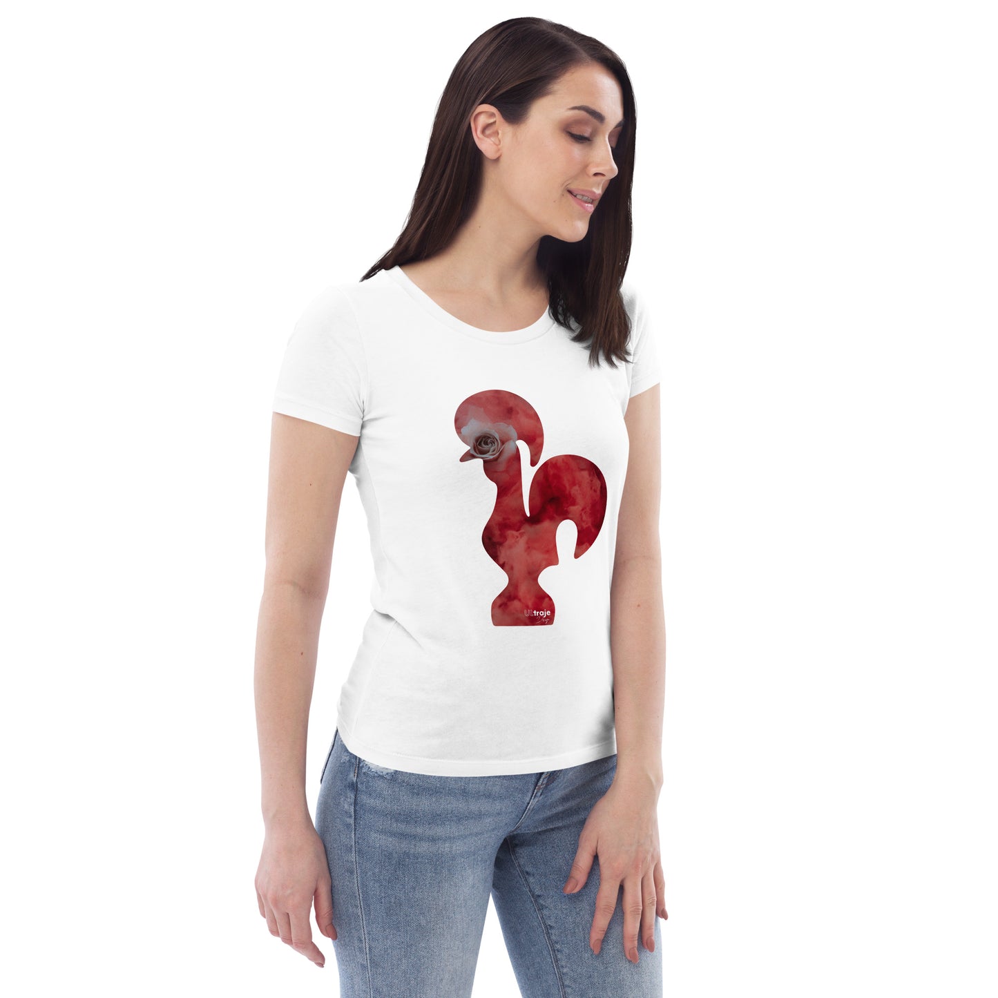 T-SHIRT FEMININA GALO DE BARCELOS - MIST